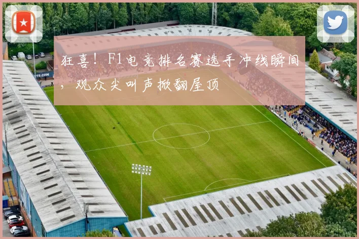 狂喜！F1电竞排名赛选手冲线瞬间，观众尖叫声掀翻屋顶